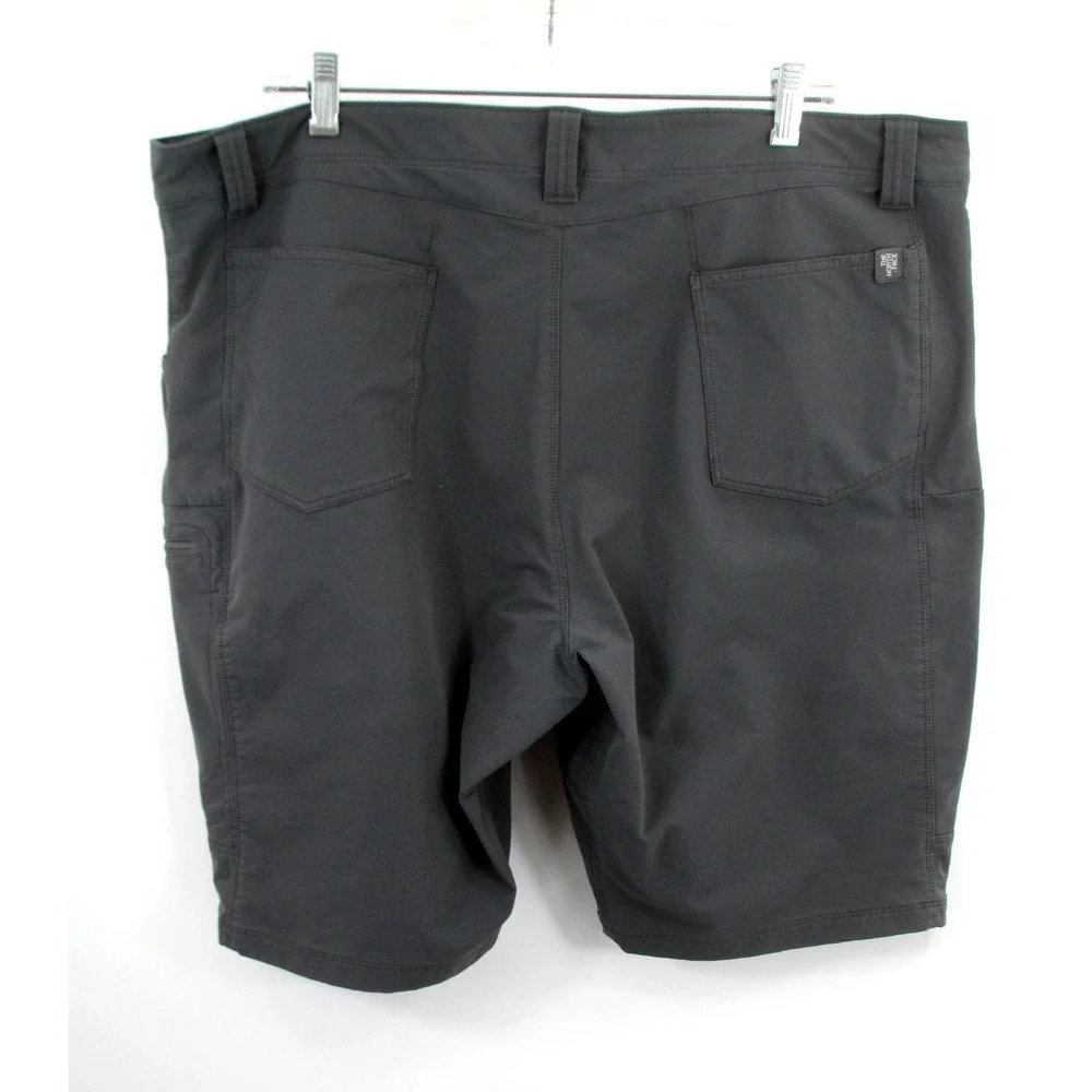 The North Face Mens 40 Gray Nylon Cargo Shorts Hiking Activewear Stretch
